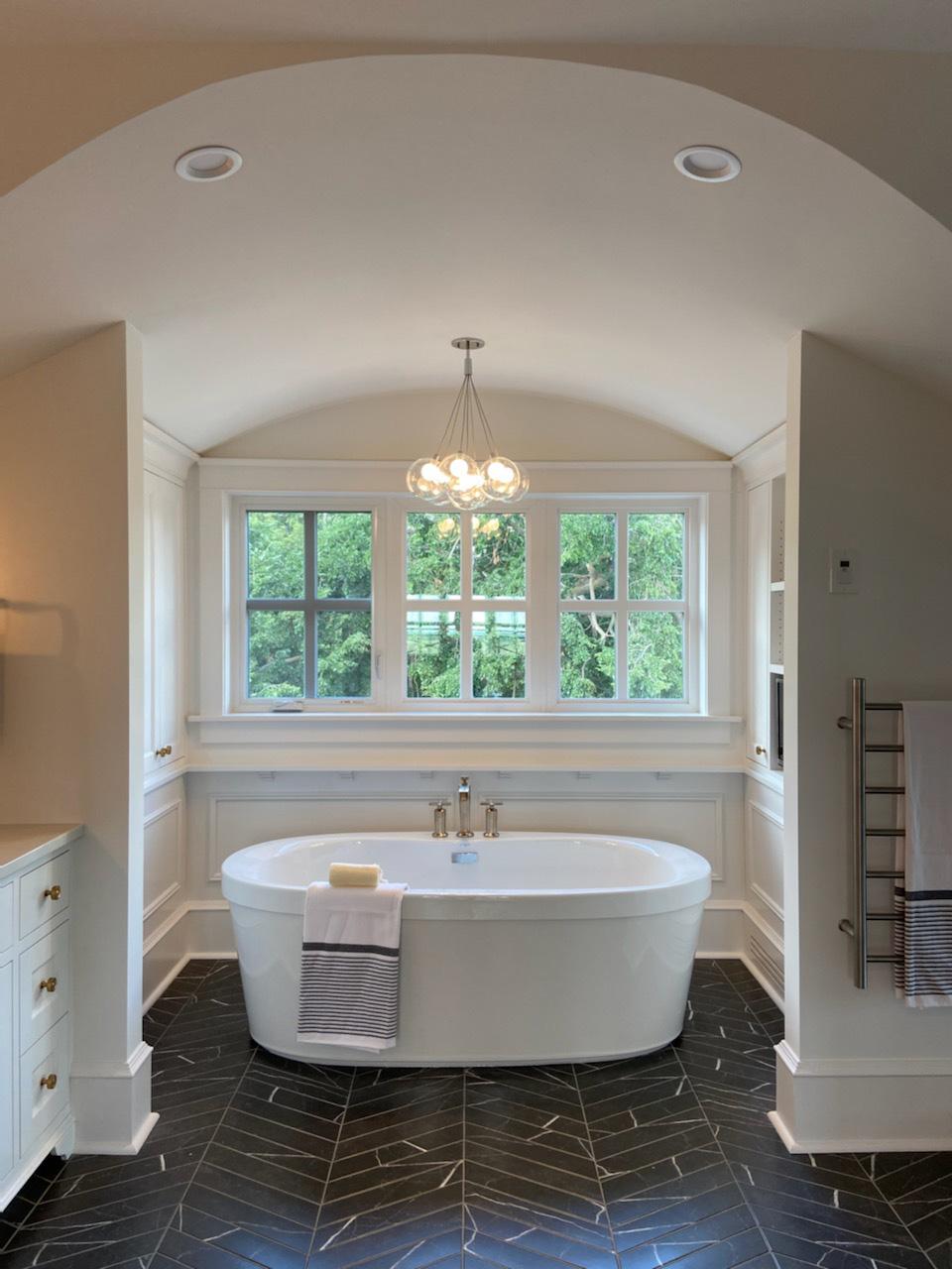 Bathroom tile flooring modern winnipeg